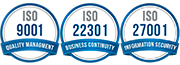 ISO badges